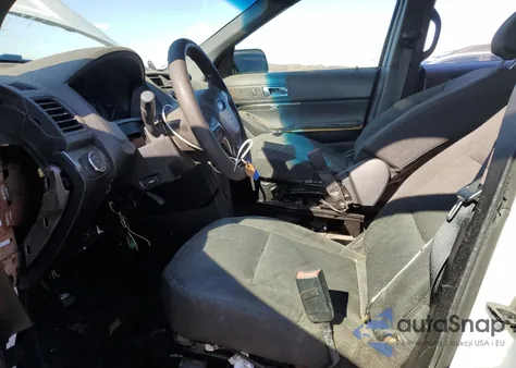 2018 Ford Explorer Police Interceptor z USA, uszkodzony, nr VIN 1FM5K8AR9JGB19214